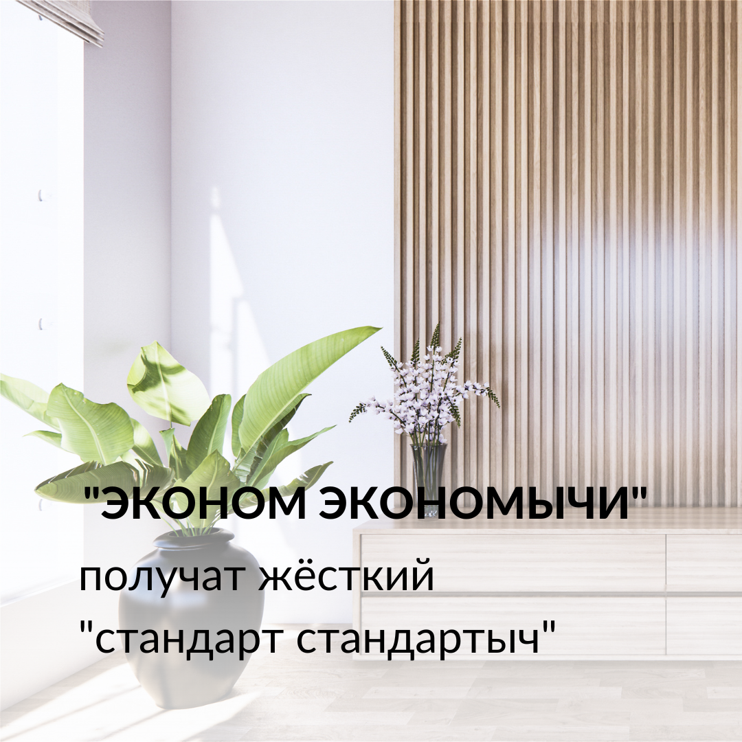 Эконом по стандарту...